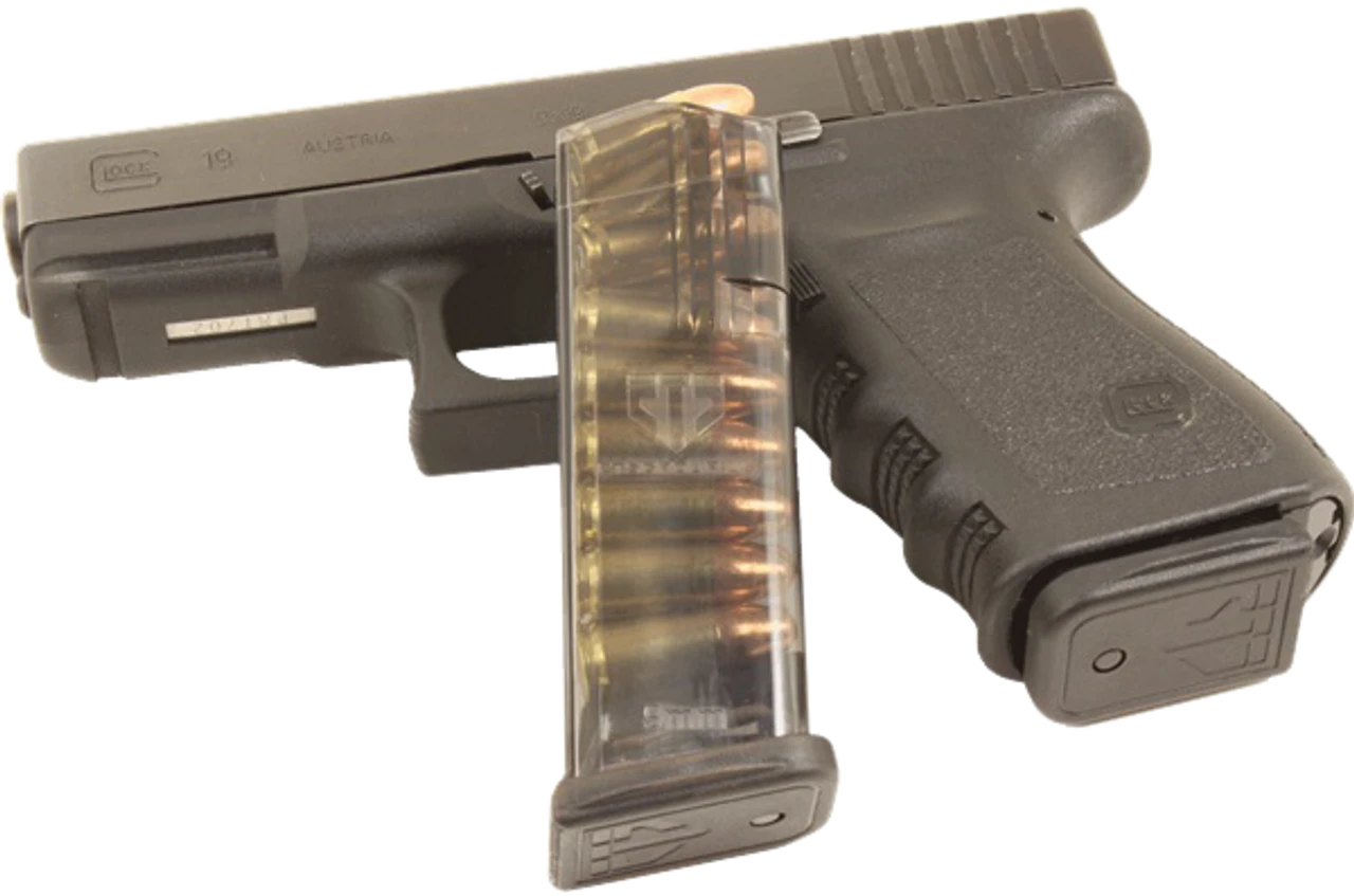 Carregador ETS para Glock 9 mm — 15 Tiros