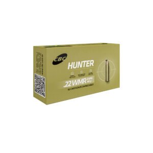 Munição CBC .22 WMR EXPO 40 gr Hunter — Caixa com 50