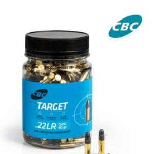 Munição CBC .22 LR Target 40 gr — Pote com 300