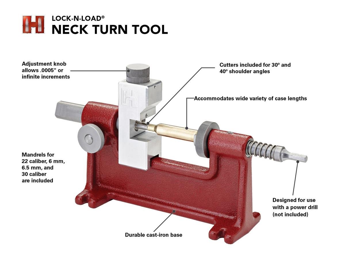 Ferramenta Hornady Lock-N-Load Neck Turn