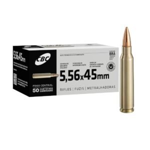 Munição CBC 5.56×45 Comum M193 Treina — Caixa com 50
